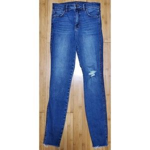 KUT Fab Ab Toothpick Skinny Jeans Womens Size 4 Regular Blue High Rise Stretch